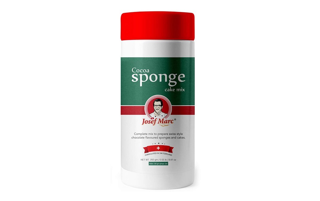 Josef Marc Cocoa Sponge Cake Mix    Plastic Bottle  250 grams